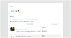 Desktop Screenshot of motorx.de