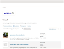 Tablet Screenshot of motorx.de